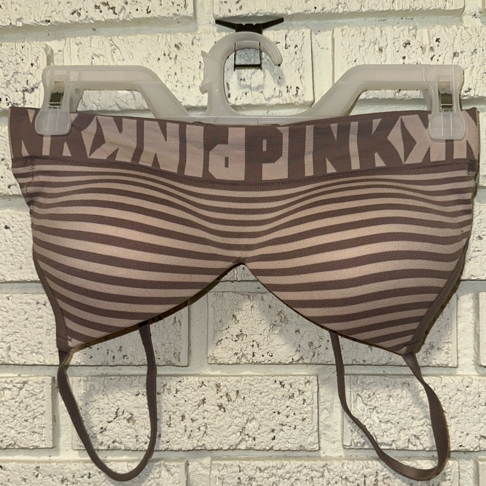 PINK Victoria's Secret Pink Striped Bralette